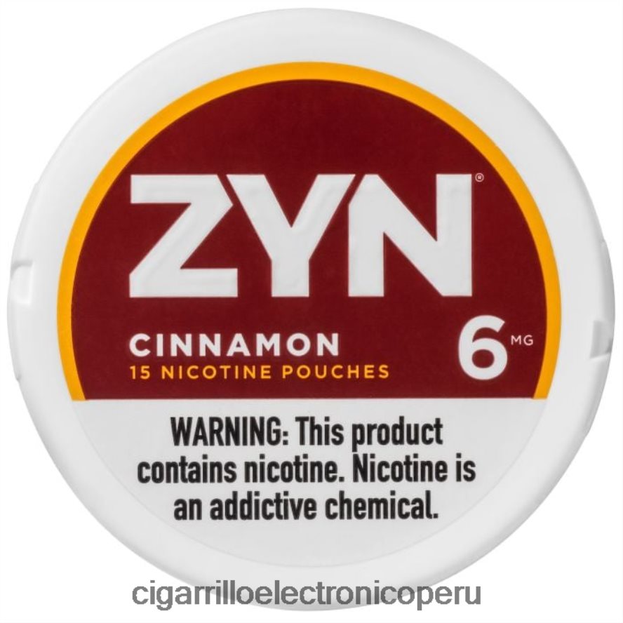 cigarrillo electronico Peru | 6H04FF19 canela ZYN bolsa de nicotina 6 mg