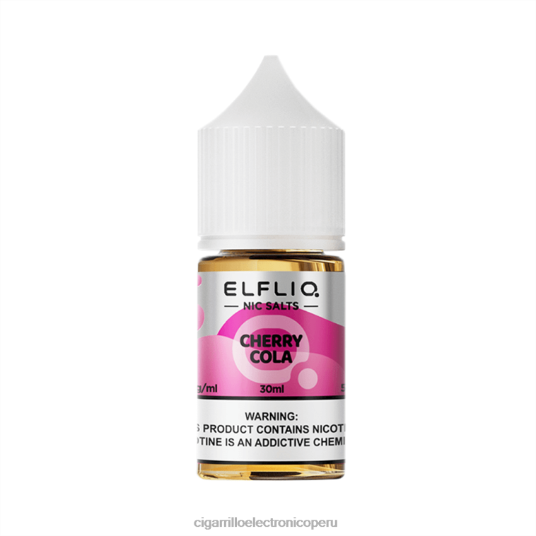 cola de cereza ELFBAR ELFLIQ nic sal 30 ml 6J22D14