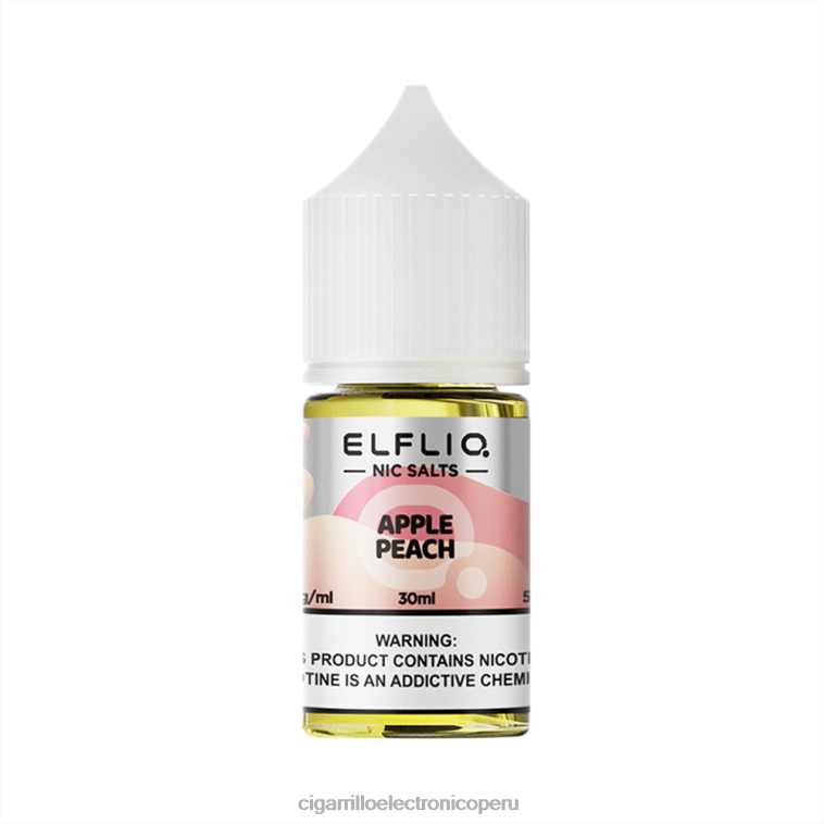 durazno de manzana ELFBAR ELFLIQ nic sal 30 ml 6J22D7